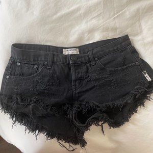 Black one x one teaspoon shorts Size 28